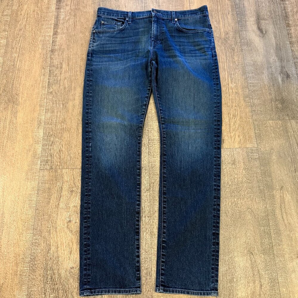 7 For All Mankind Slimmy Jeans Men's 36 Dark Wash